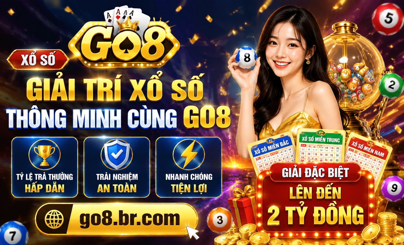 GO8 Xổ Số trên mobile
